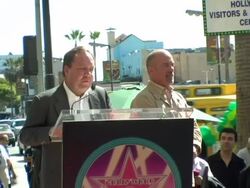 Dedication of Billy Joel's Star on Hollywood Walk of Fame Stock Footage