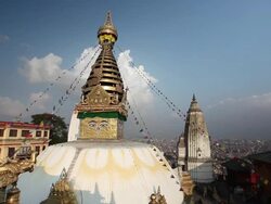 Swayambhunath Stock Footage