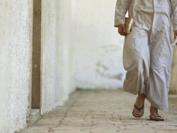 HD Super Slow-Mo: Muslim Worshipper Stock Footage