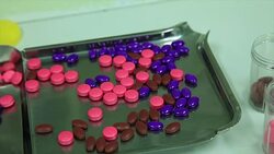 Pill medicine. Stock Footage