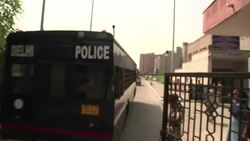 Vehicle carrying accused arrives at court ahead of verdict in gang rape case News Clip