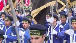 CLEAN : Shiites mark Ashura in Beirut with solidarity protest for Yemen News Clip