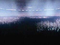 Concert Area and Stadium ( 3d rendered ) Stock Footage