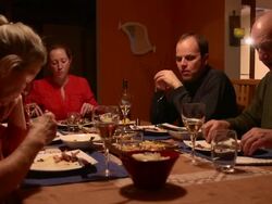Multi-Generational Dinner - Multi Clip Stock Footage