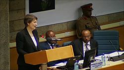 President Kibaki unveils the Africa Human Development report News Clip