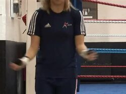 VOICED: Gloves on for women boxers at Olympics 2012 News Clip