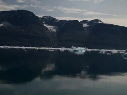 Greenland: A Laboratory For The Symptoms Of Global Warming Stock Footage