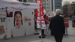 Turkish election posters and flags News Clip