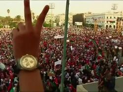 Women Celebrate New Freedom in Martyrs Square News Clip