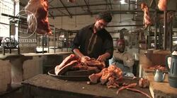 Empress Market, Karachi: Meat Market Stock Footage