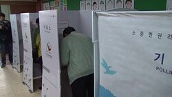 CLEAN : Economic woes threats from North shadow S Korea vote News Clip