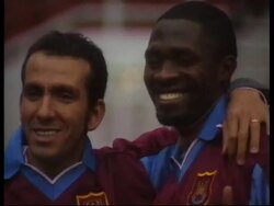 File of Cameroon midfielder Marc-Vivien Foe who collapsed and died News Clip