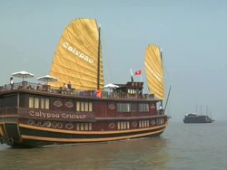 ZI Students leaving school for lunch in rural Siem Reap / Cambodia Stock Footage