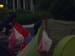 Fans at Wimbledon Watching Men's Final News Clip