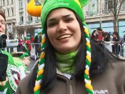 CLEAN: Irish celebrate St Patrick's Day News Clip
