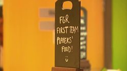 Vegan food being served at Forest Green Rovers News Clip