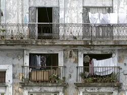 Buildings In Old Havana. Stock Footage