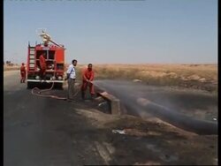 Blast at pipeline stops flow of oil to Turkey News Clip