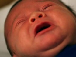 Crying Newborn - PAL Stock Footage