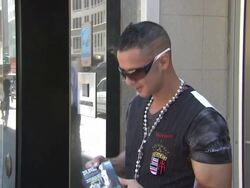 Mike 'The Situation' Sorrentino at the Mike 'The Situation' Sorrentino Launches New NoX Edge Supplement Stock Footage