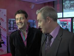 Ivan McCormick, Neil McCormick on U2's reaction to the film, Martin McCann looking like Bono at the Killing Bono UK Premiere at London England. (Footage by WireImage Video/GettyImages) Stock Footage