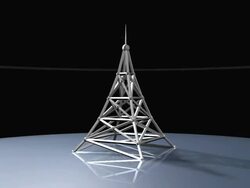 Radio tower Stock Footage