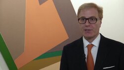 Contemporary art fair opens for invited guests News Clip