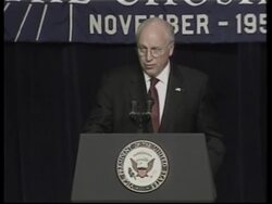 US VP says Iraq has weapons of mass destruction and will use them News Clip