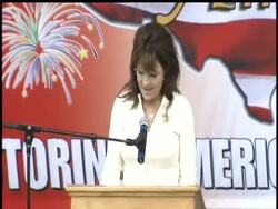 Former Alaska governor and GOP Vice Presidential nominee Sarah Palin had harsh words Saturday for President Barack Obama and the direction that she says the country has taken in his first term. (Sept. 3) News Clip