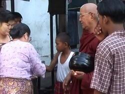 MYANMAR-PROTEST-MONKS News Clip