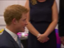 Prince Harry at Wellchild Awards 2014 News Clip