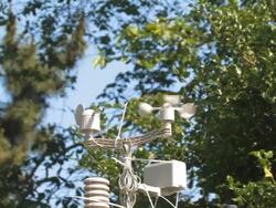 Mini meteo station - HD 30F Stock Footage