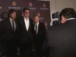 Nacho Figueras, Paul James and Jason Wu at Debut of The St. Regis Bal Harbour Resort & Residences  Stock Footage