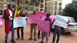 Uganda government crackdown on protest movement News Clip