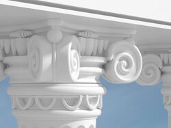 Close Up Columns | Loopable Stock Footage
