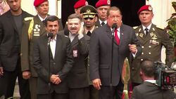 CLEAN: Iran's leader in Venezuela as nuclear tensions grow News Clip