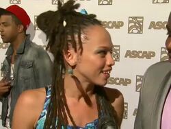 INTERVIEW:Naima Adedapo and Jacob Lusk of 'American Idol' on the event, songwriter  Stock Footage