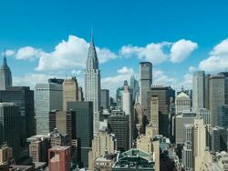 New York skyline time lapse. Stock Footage