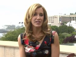 INTERVIEW: Felicity Huffman on the roller coaster of being freelance at the 51st Monte-Carlo Television Festival - Felicity Huffman Interview at Monte-Carlo . (Footage by WireImage Video/Getty Images Entertainment Video) Stock Footage