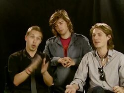 HANSON, the City of West Hollywood, and TOMS Shoes Join Together to Fight Poverty and HIV/AIDS in Africa Event Stock Footage