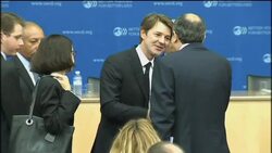 French finance minister leads OECD seminar on economic crisis; Gurria sbites Instructional Video