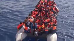 Migrants rescued from Mediterranean by MOAS News Clip