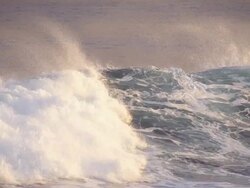 Wave Super Slow Motion Stock Footage