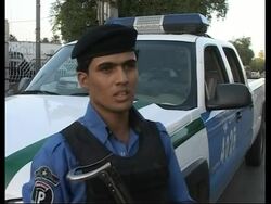 WRAP 150 people kidnapped, ADDS checkpoint where 3 released, police sot News Clip