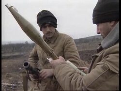 RUSSIA: RUSSIAN ARMY DEVASTATING CHECHNYA CAPITAL GROZNY News Clip