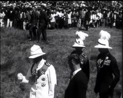 Prince George Sees Zulu Tribal Dance News Clip