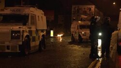 CLEAN : Police fire plastic bullets in fresh News Clip