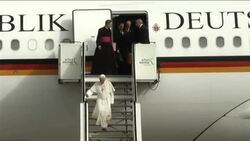 Benedict XVI arrives in Erfurt as he continues visit to Germany News Clip