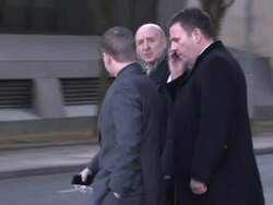 Ricky Hatton Court Departure News Clip