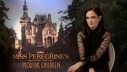 Eva Green Interview on New Tim Burton Film News Clip